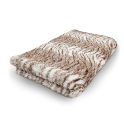 Vetbed pruun tiiger 150X120CM (erimõõt)