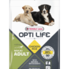 Opti Life Adult Maxi koeratoit, kana/riis