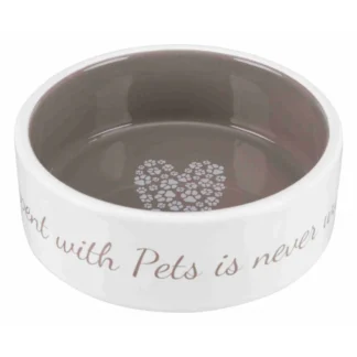 Kauss Pet's Home, keraamiline, 0,8 l/ø 16 cm, kreem/taupe