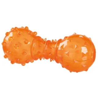 Mänguasi koertele DogActivity Snack Dumbbell 12cm juhuslik värv
