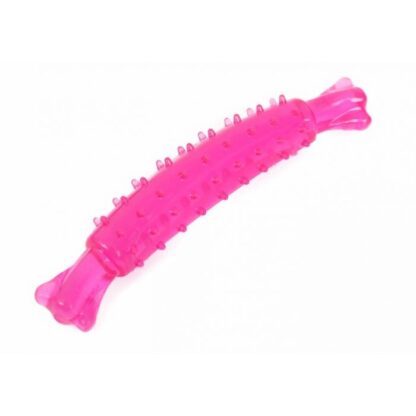 Mänguasi koertele Rubber närimispulk roosa 18cm