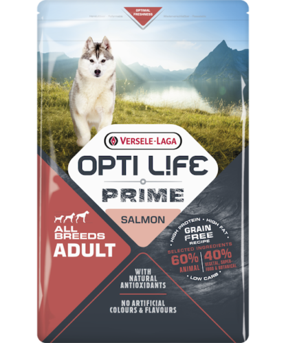 Opti Life PRIME Adult Salmon All Breeds