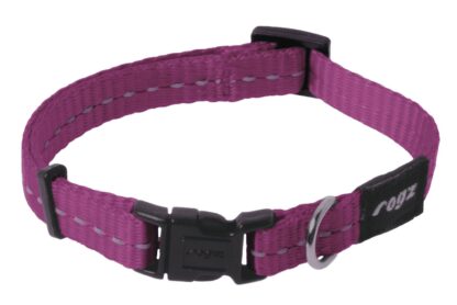 Kaelarihm Rogz Nitelife 11mm/20-31cm roosa