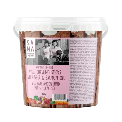Vital närimispulgad veise- ja lõheõliga (500g - ämber)