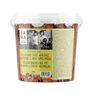 Vital närimispulgad veiseliha, pardiliha ja glükosamiiniga (500g-ämber)