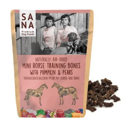 Sana treeningmaiused hobuseliha kõrvitsa ja bataadiga (100g)