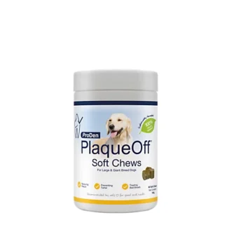 PlaqueOff Soft Chews suur koer 180 g